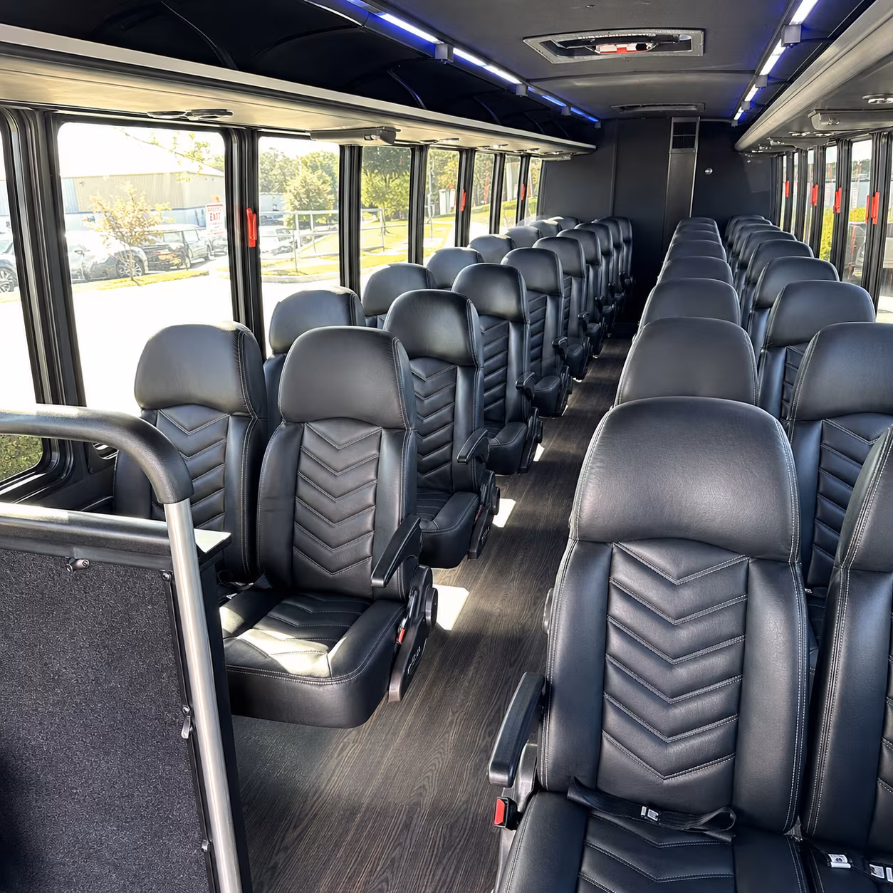 chino hills 30 passenger minibus inside