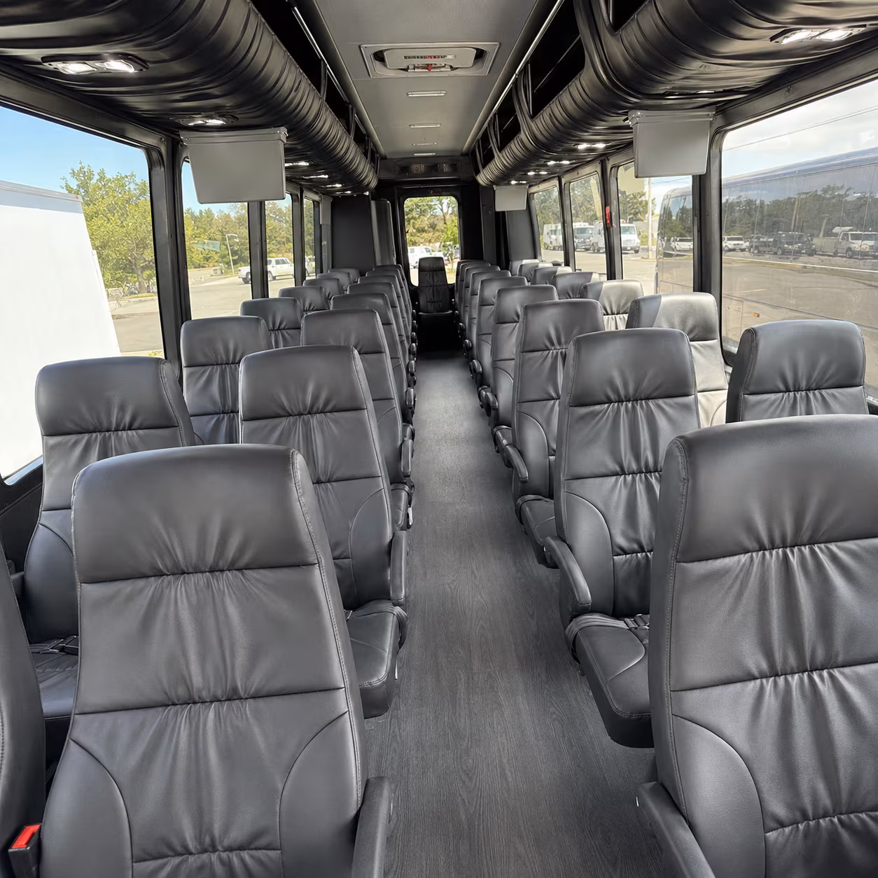 chino hills 35 passenger minibus inside