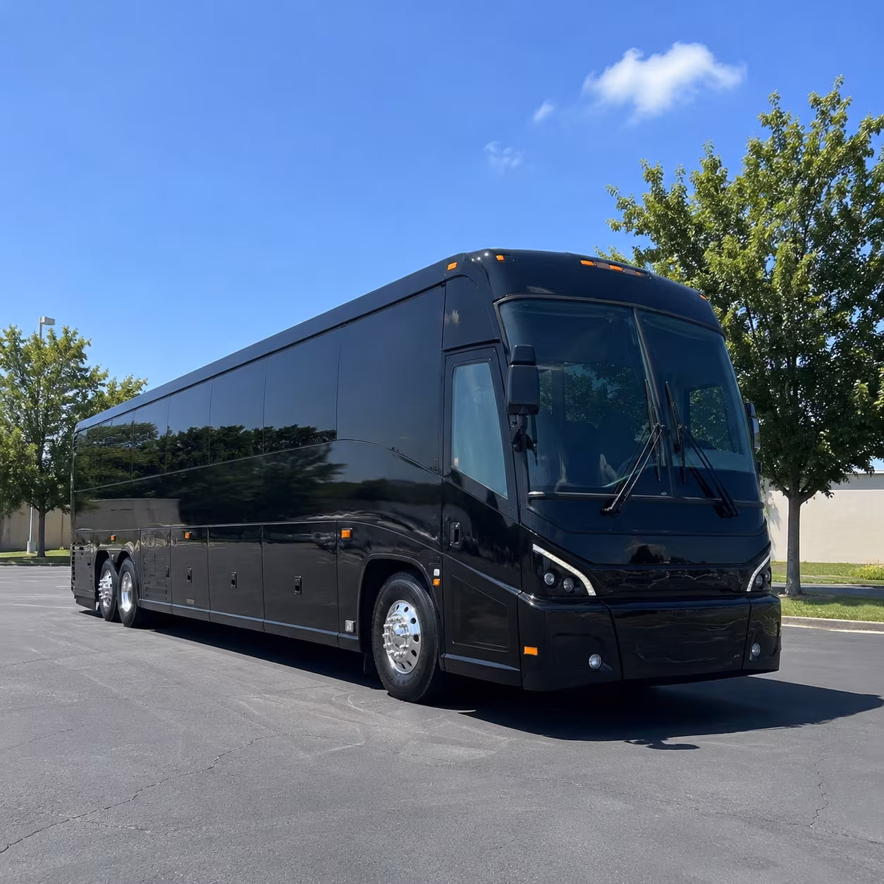 chino hills 56 passenger charter bus
