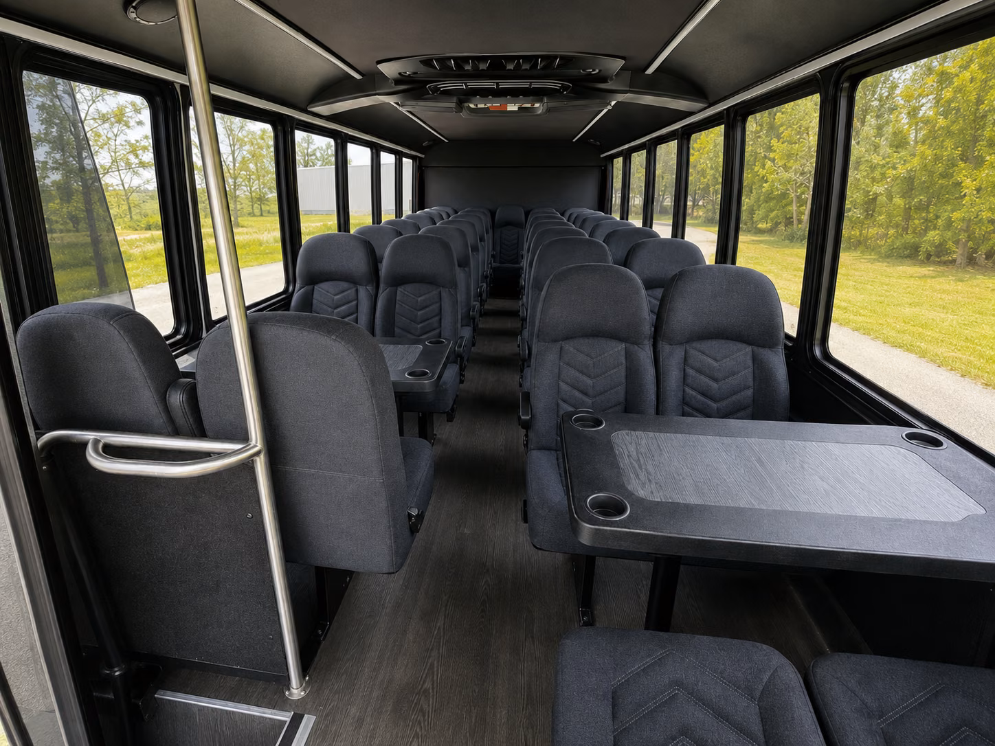 chino hills wedding transportation onboard seating