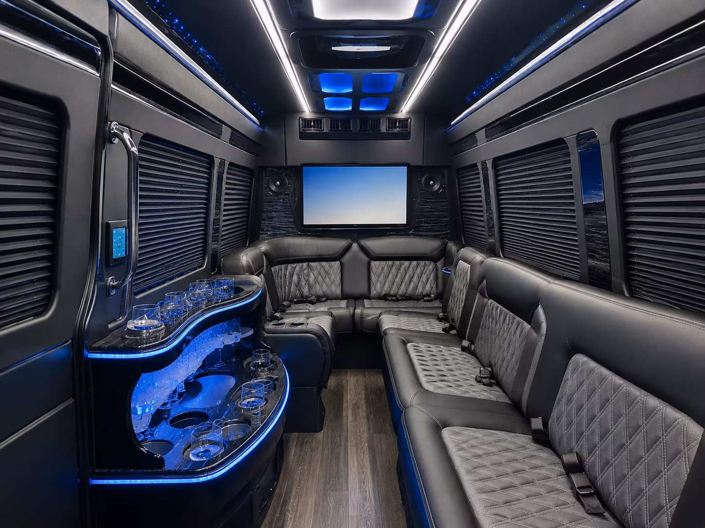 rehearsal dinner and multi stop wedding weekend bus rentals